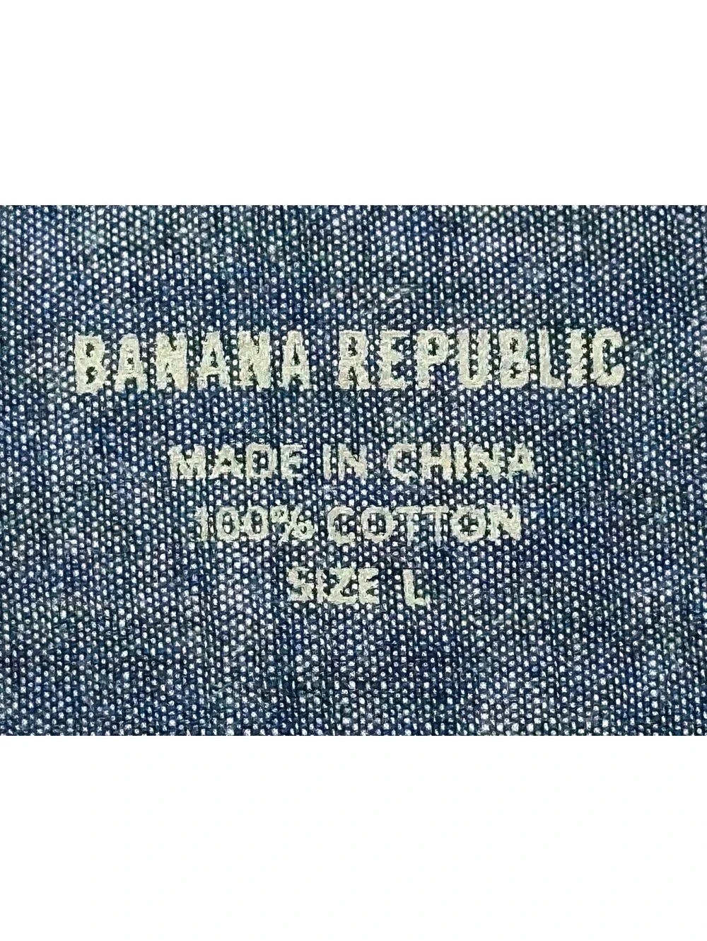 Banana Republic Vintage Check Pocket Button Up Brown Mens L